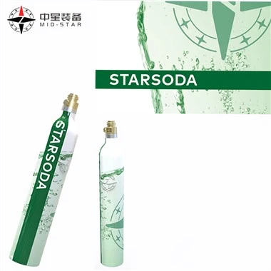 Aluminium Cilinder Met Co2 Soda Maker